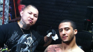 Tatted Up 49ers Star Colin Kaepernick -- Ink Biz BOOMING for QB's Tattoo Artist