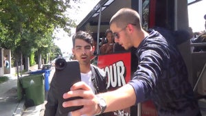 Nick Jonas -- Hijacks TMZ Hollywood Tour Bus!!! (VIDEO)