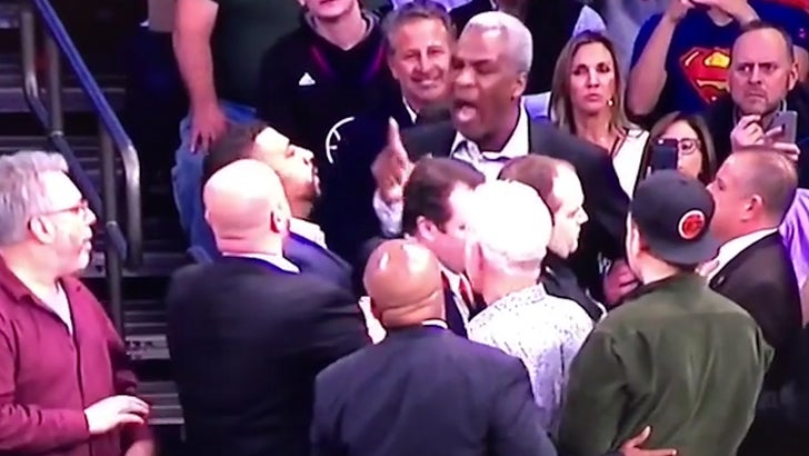 Michael Rapaport LIP-READS Charles Oakley Fight