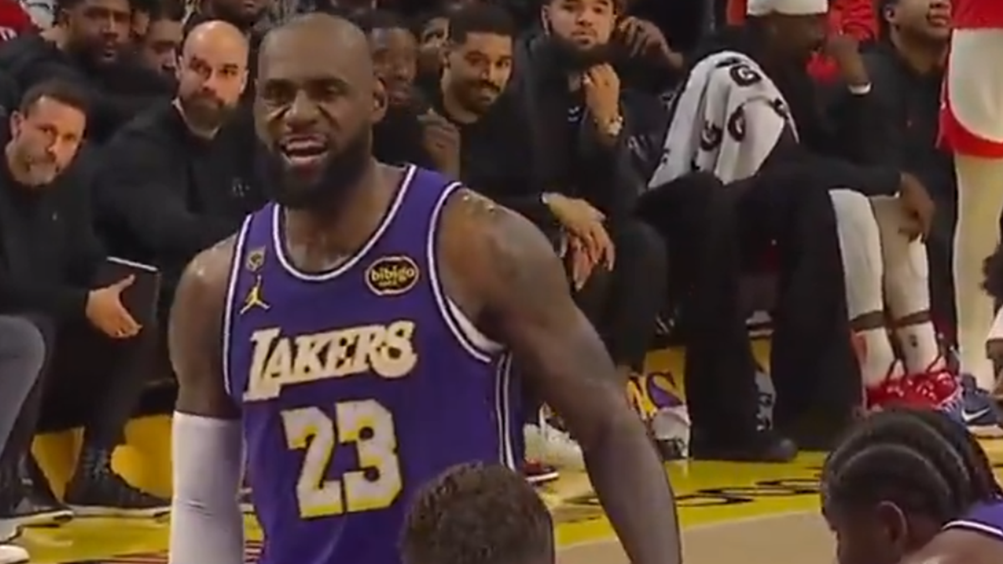 LeBron James Destoys Alperen Sengun During Free Throws, 'Soft Ass Tall Guy'