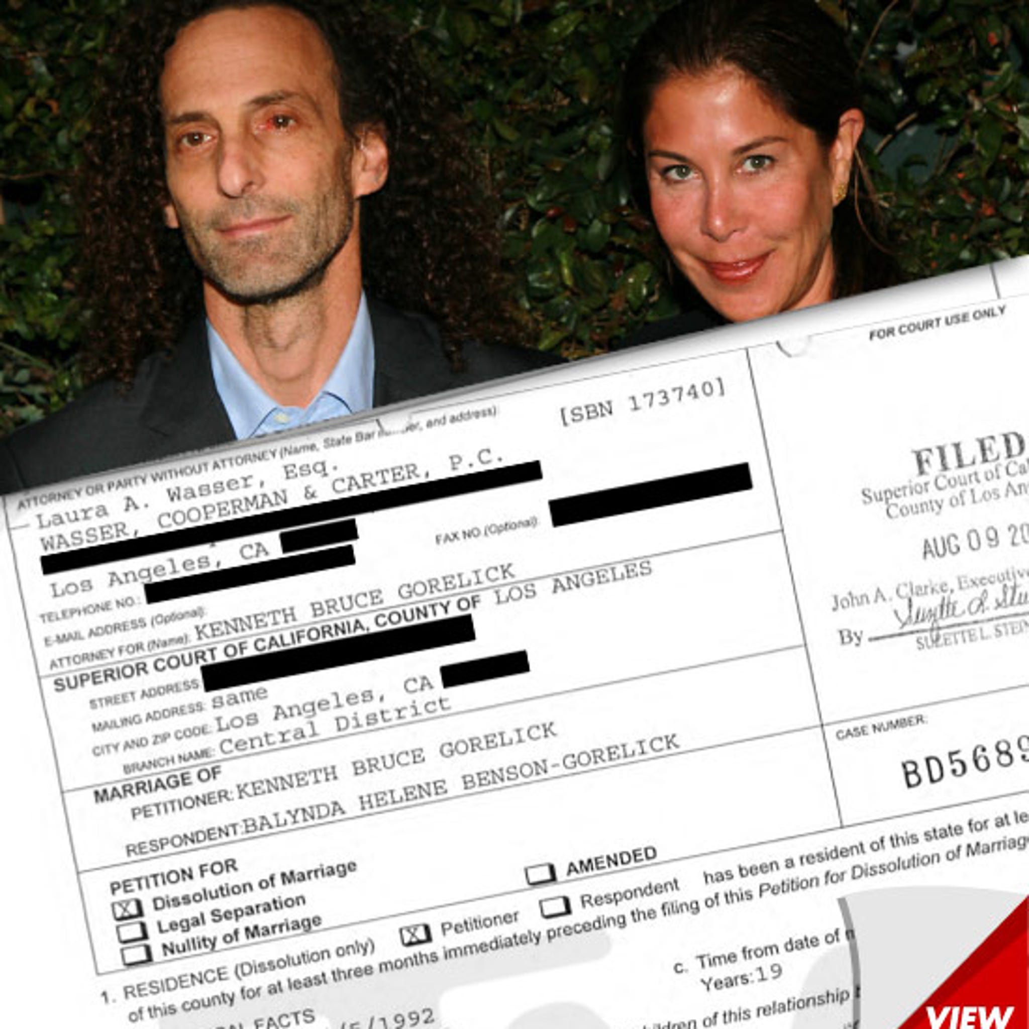 Kenny G Files for Divorce