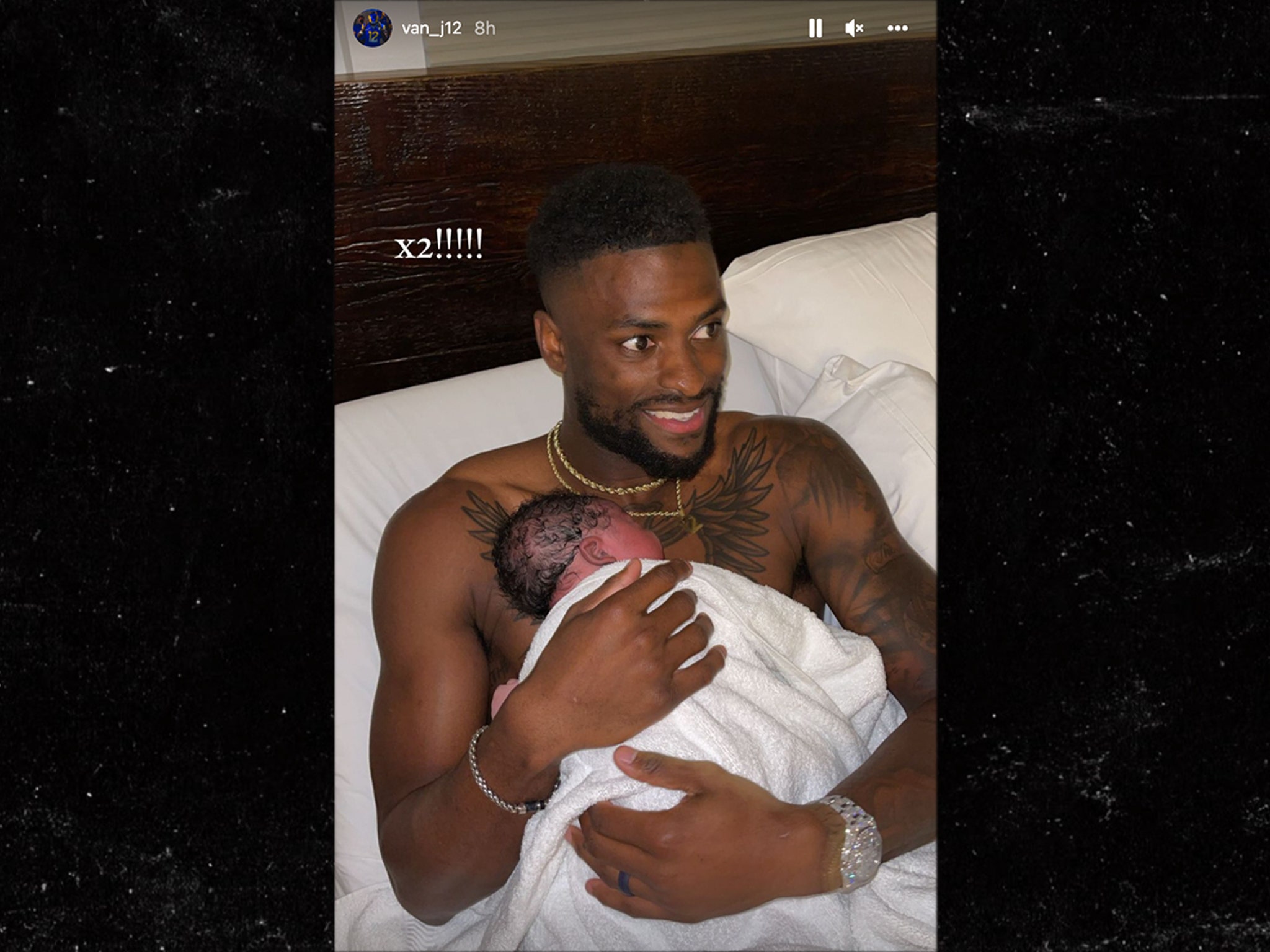 Oh baby! Rams' Van Jefferson wins Super Bowl, welcomes a son