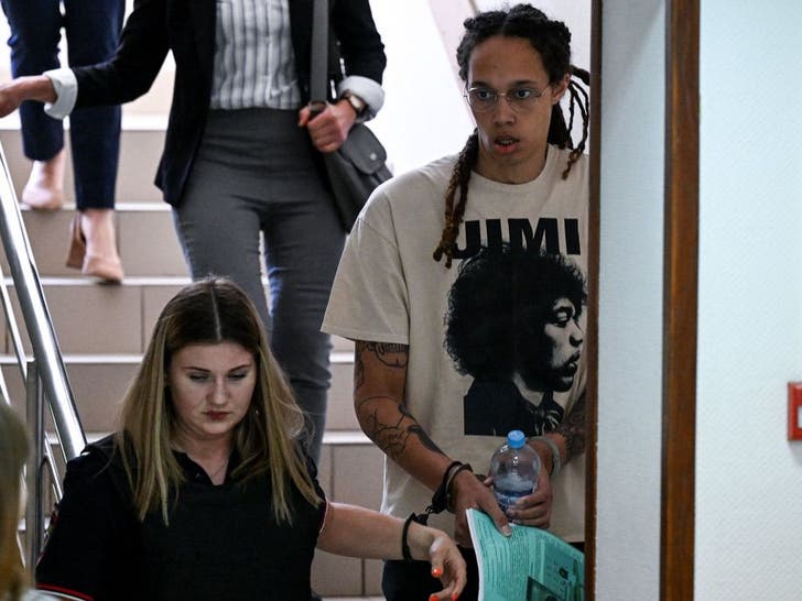 Brittney Griner Stands Trial In Russia, Arrives At Court In Jimi Hendrix T-Shirt