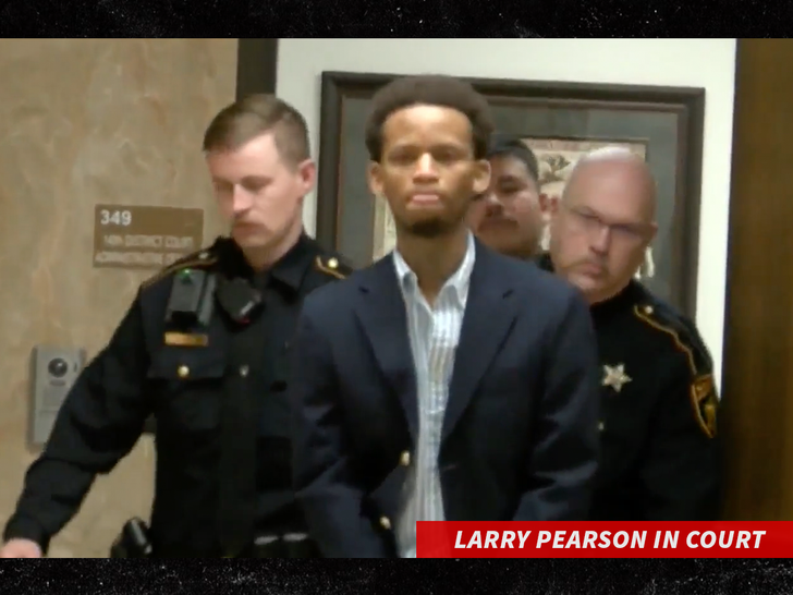 Larry Pearson in Court