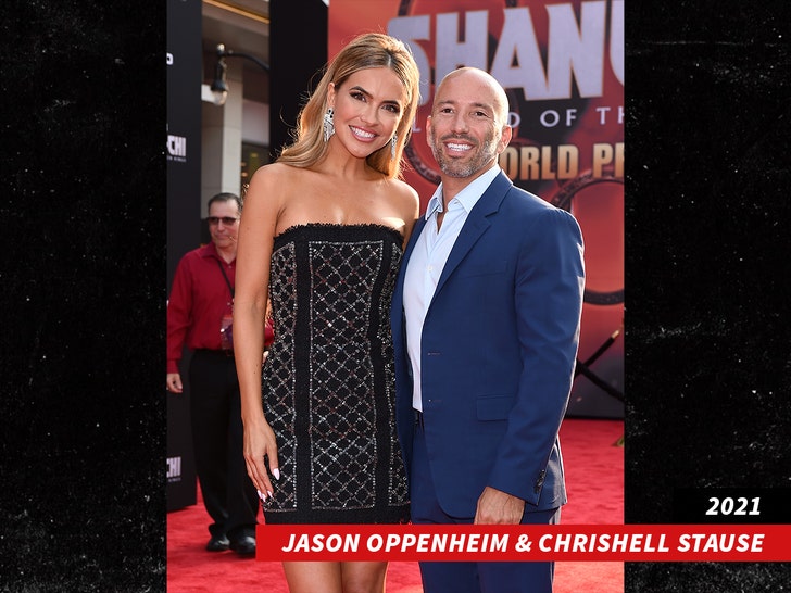 Chrishell Stause and Jason Oppenheim getty 1