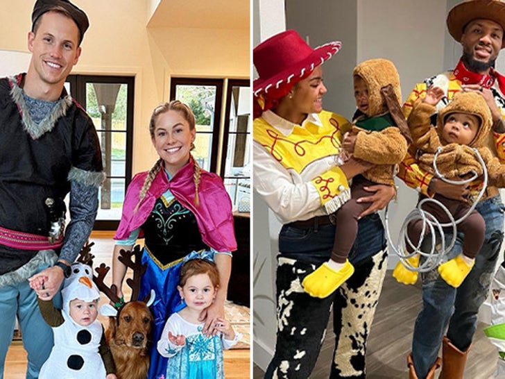 Celebrity Family Halloween Costumes