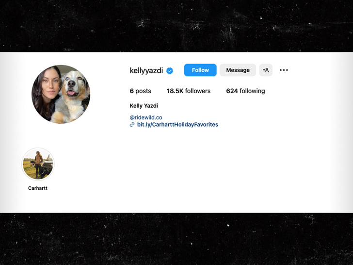 Kelly Yazdi removeu Zac Brown da biografia do Instagram
