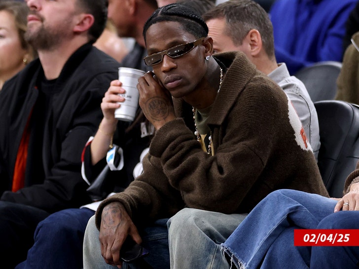 travis scott clippers lakers game