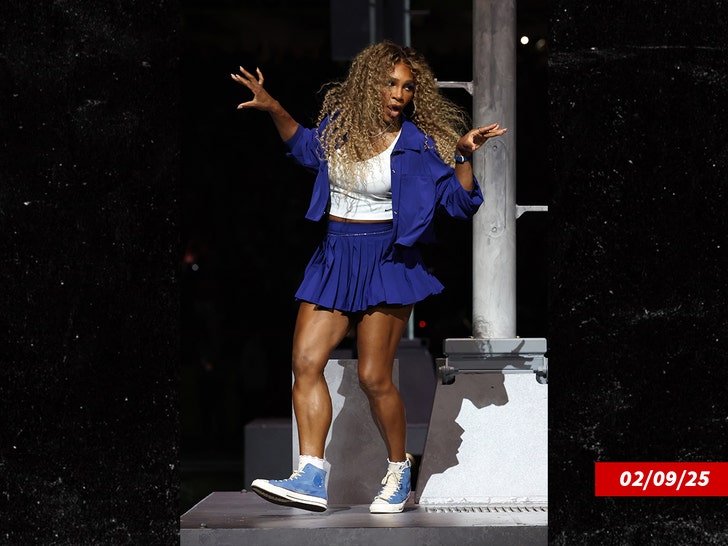 Serena Williams Dança do intervalo do Superbowl Getty 1
