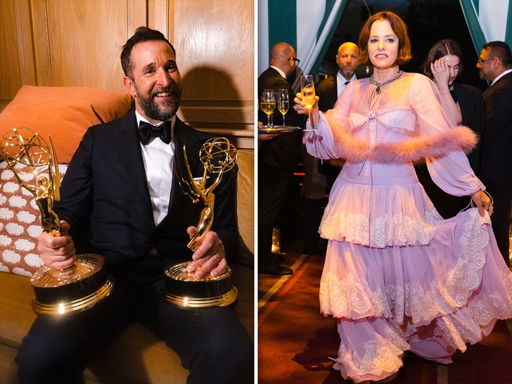 Celebs Celebrate at HBO Max Emmy After-Party at San Vicente Bungalows