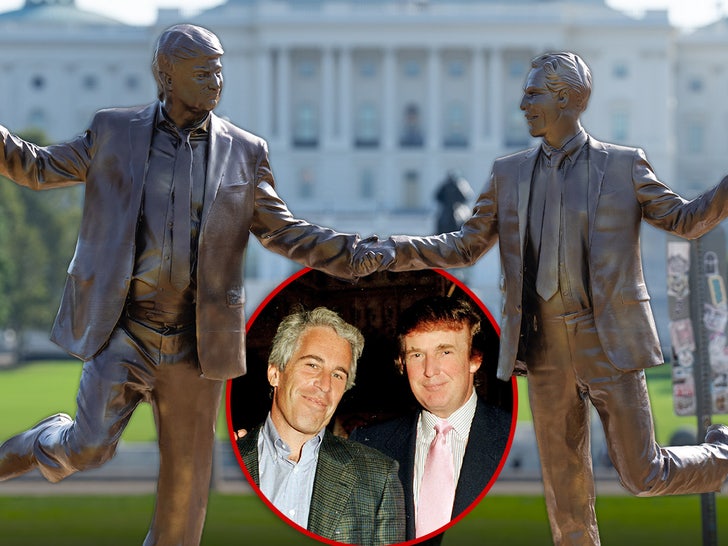 Donald Trump Jeffrey Epstein Utama Getty