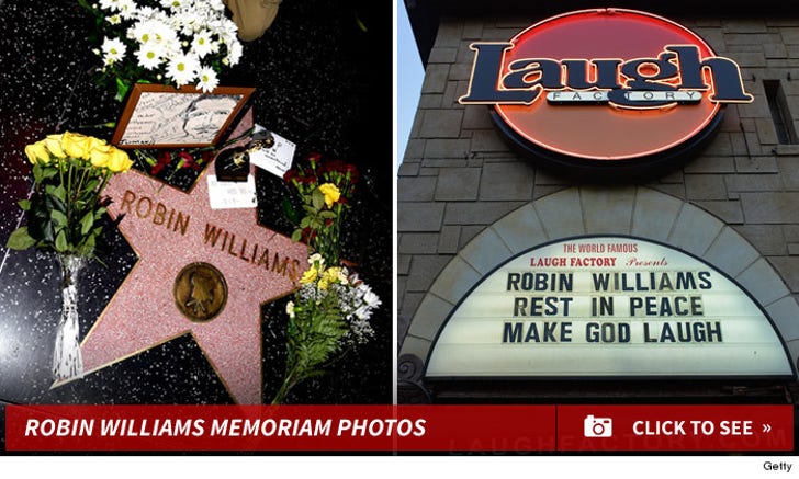 Robin Williams Memoriam Photos