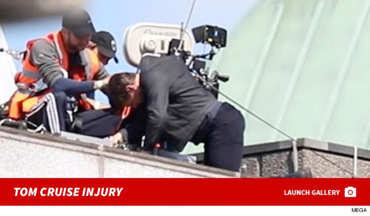 Tom Cruise Injured On Set of Mission Impossible
