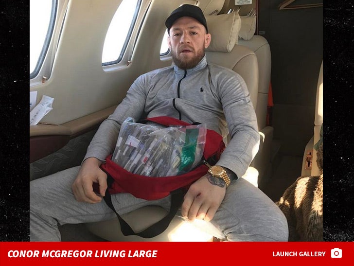 Conor McGregor Living Large