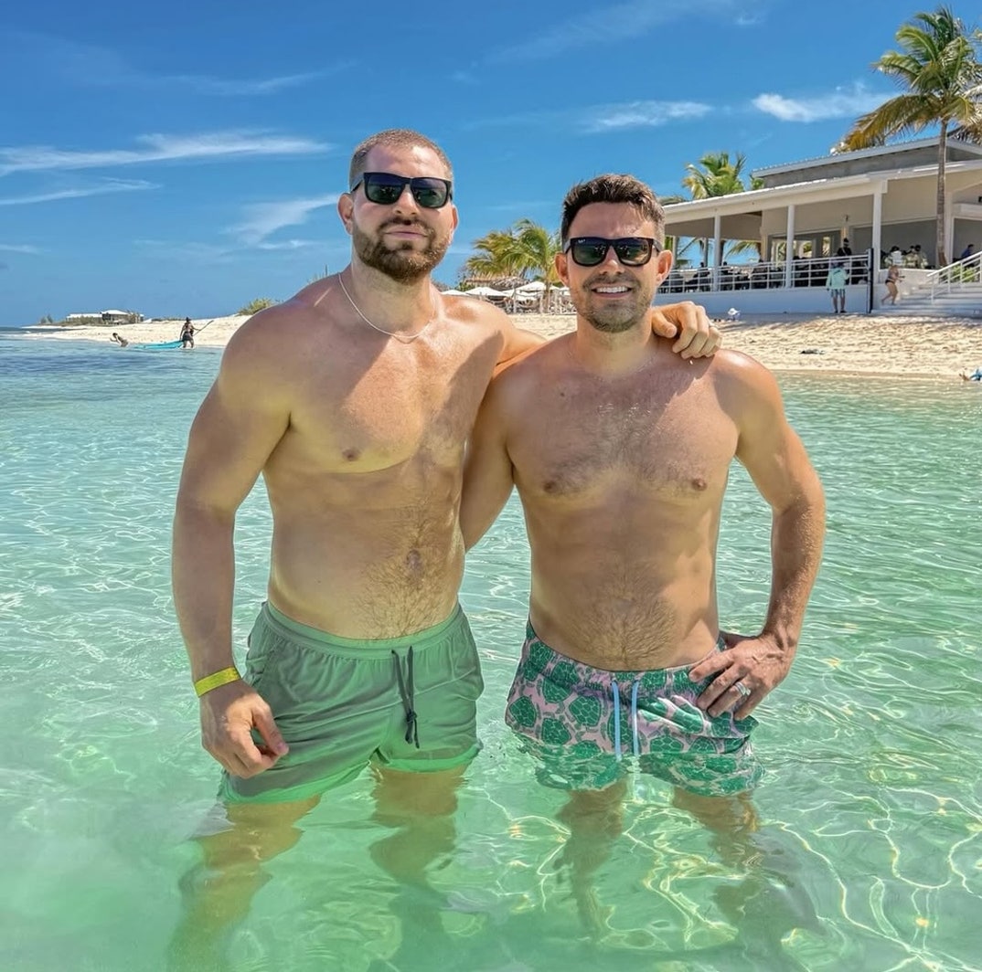 Jaymes Vaughn and Jonathan Bennett