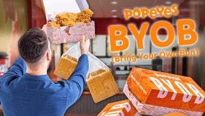 Popeyes' Chicken Sandwich is Back, If You Bring Your Own Bun