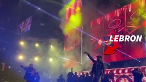 LeBron James Gets Over Flu By Raging Onstage With Bad Bunny
