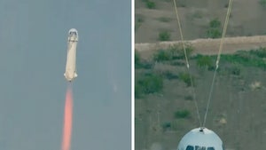 Jeff Bezos and Blue Origin Crew Successfully Launch into Space, Land Safely