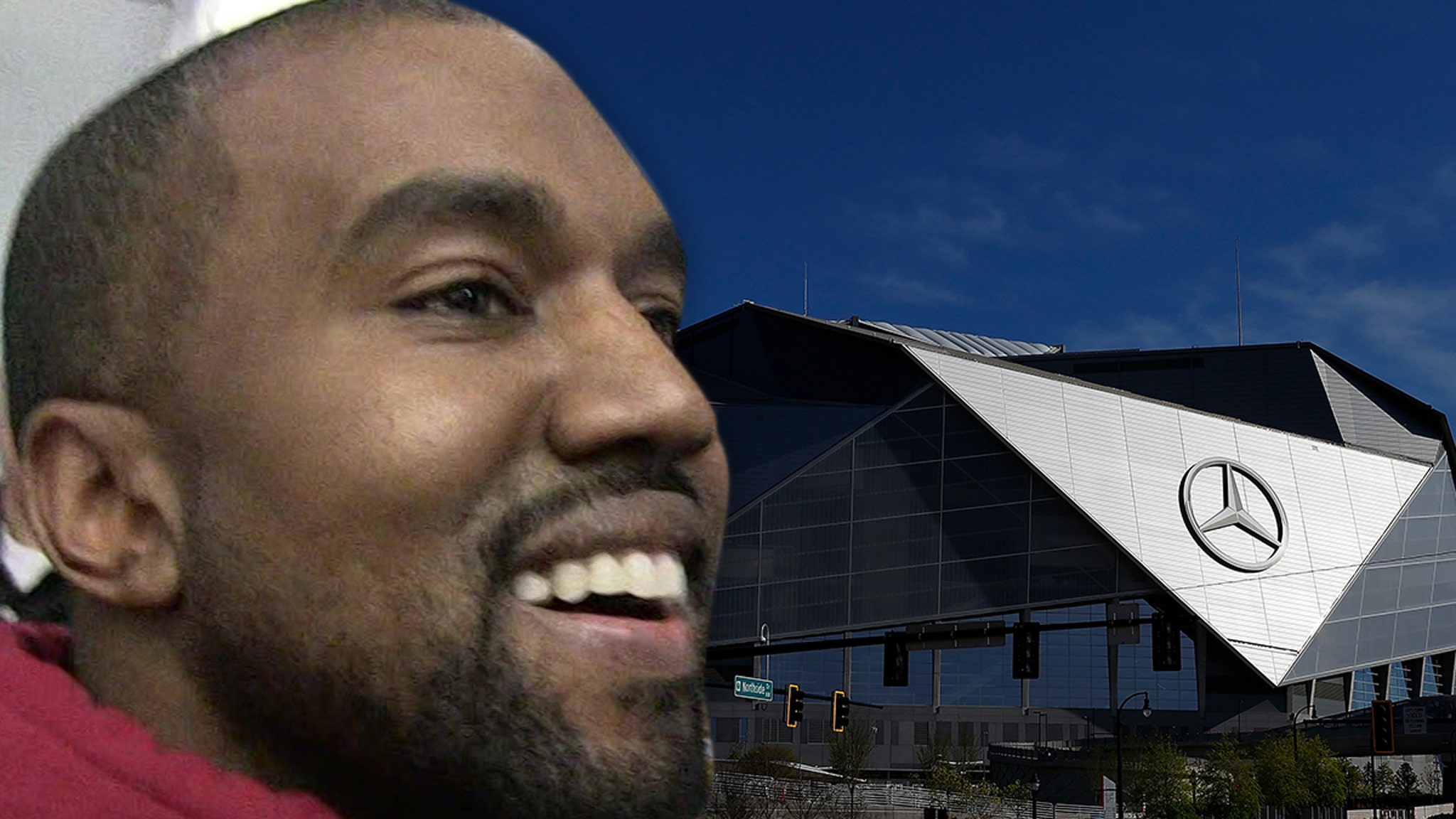 Kanye West Living In Mercedes Benz Stadium To Finish Donda