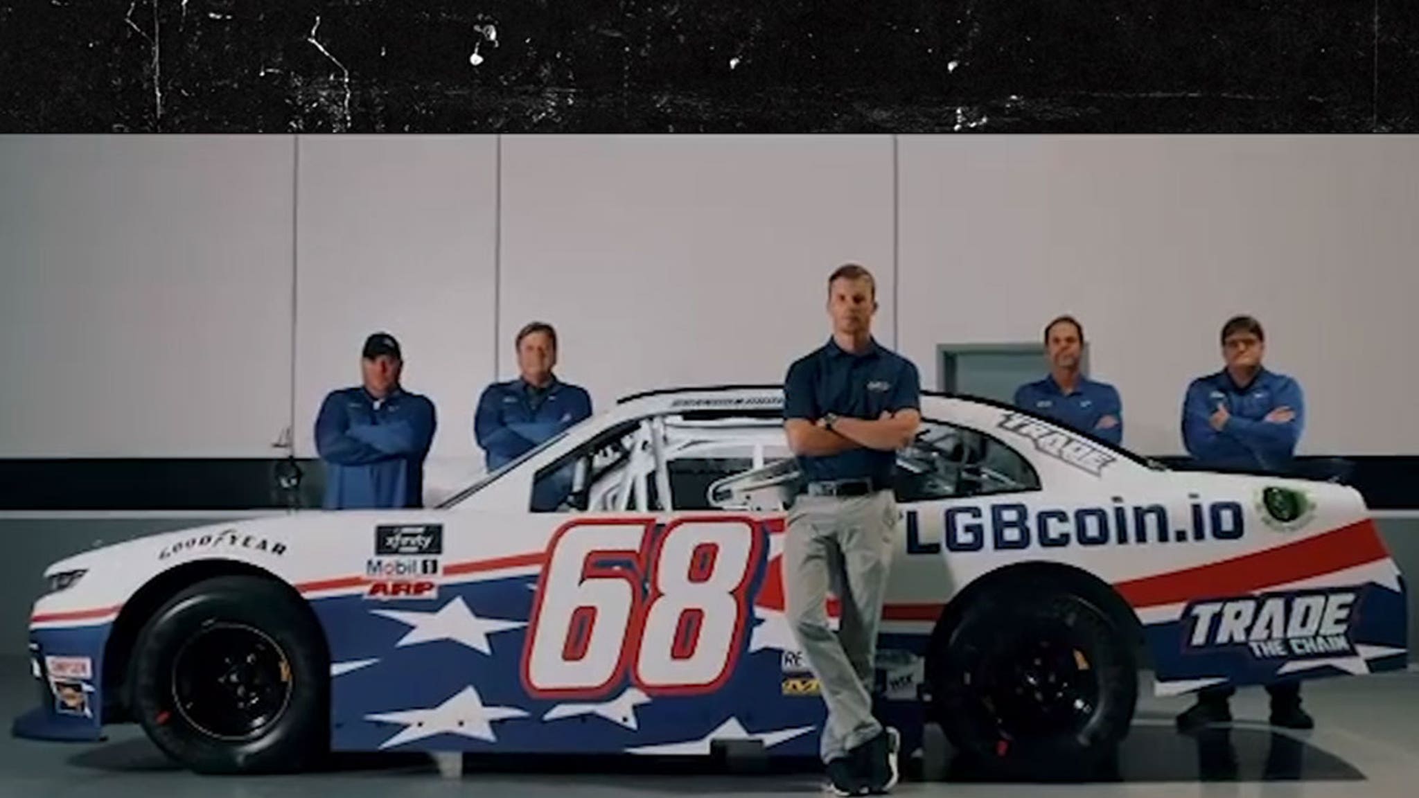 NASCAR Driver Brandon Brown Unveils "Let's Go Brandon" Car