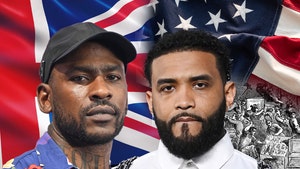Skepta Joyner Lucas american flag boston tea party getty comp 2