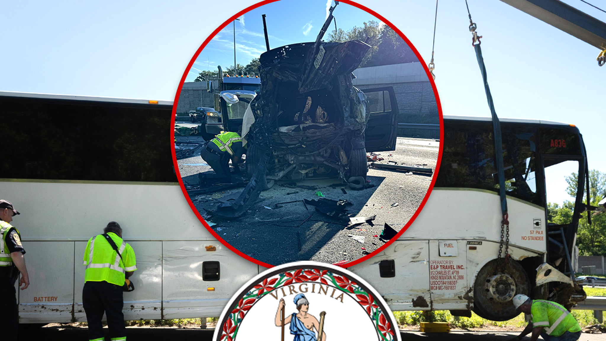 Virginia Highway Horror: Bus Carnage Claims Five Lives