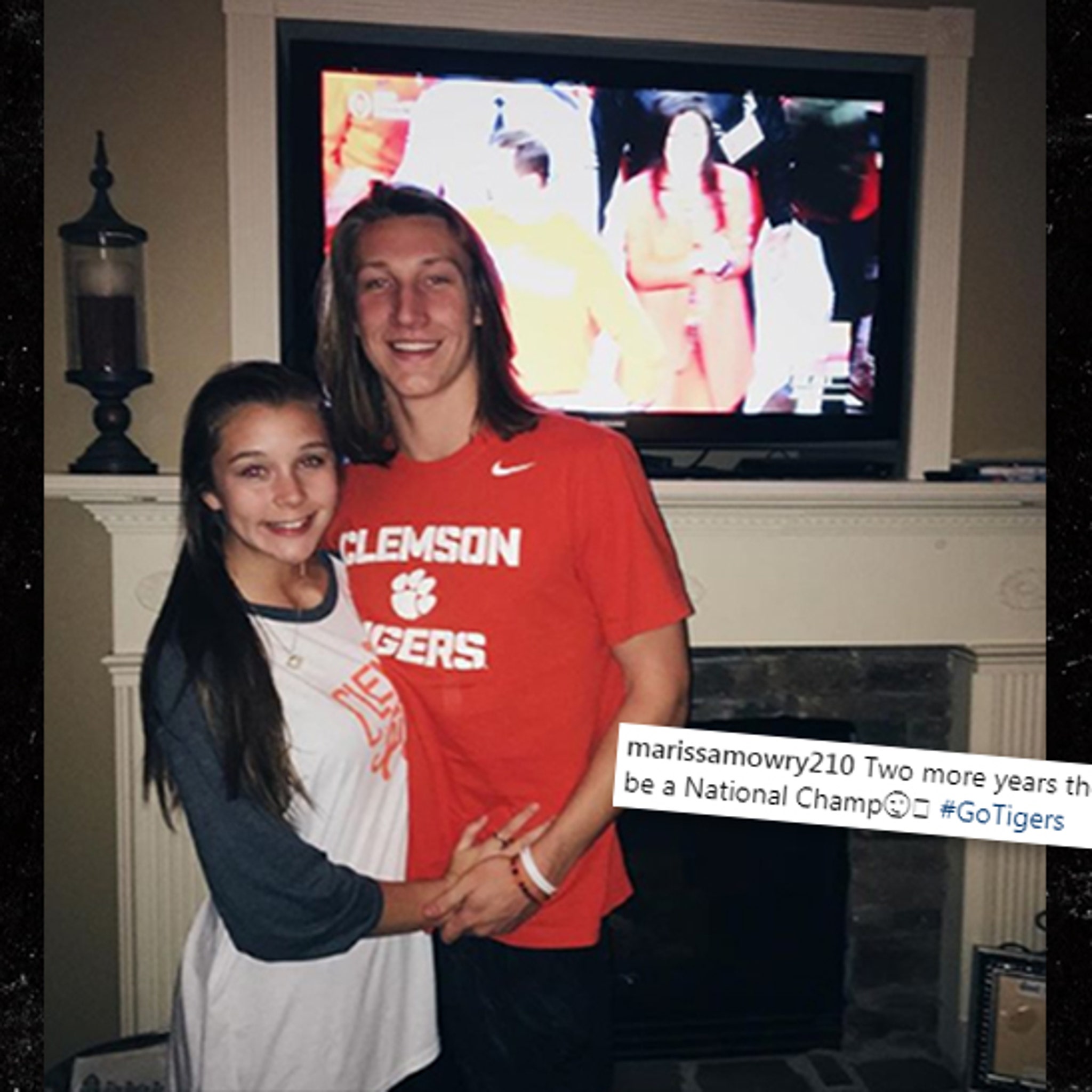 Trevor Lawrence's Girlfriend, Marissa Mowry, Cheers For Him on