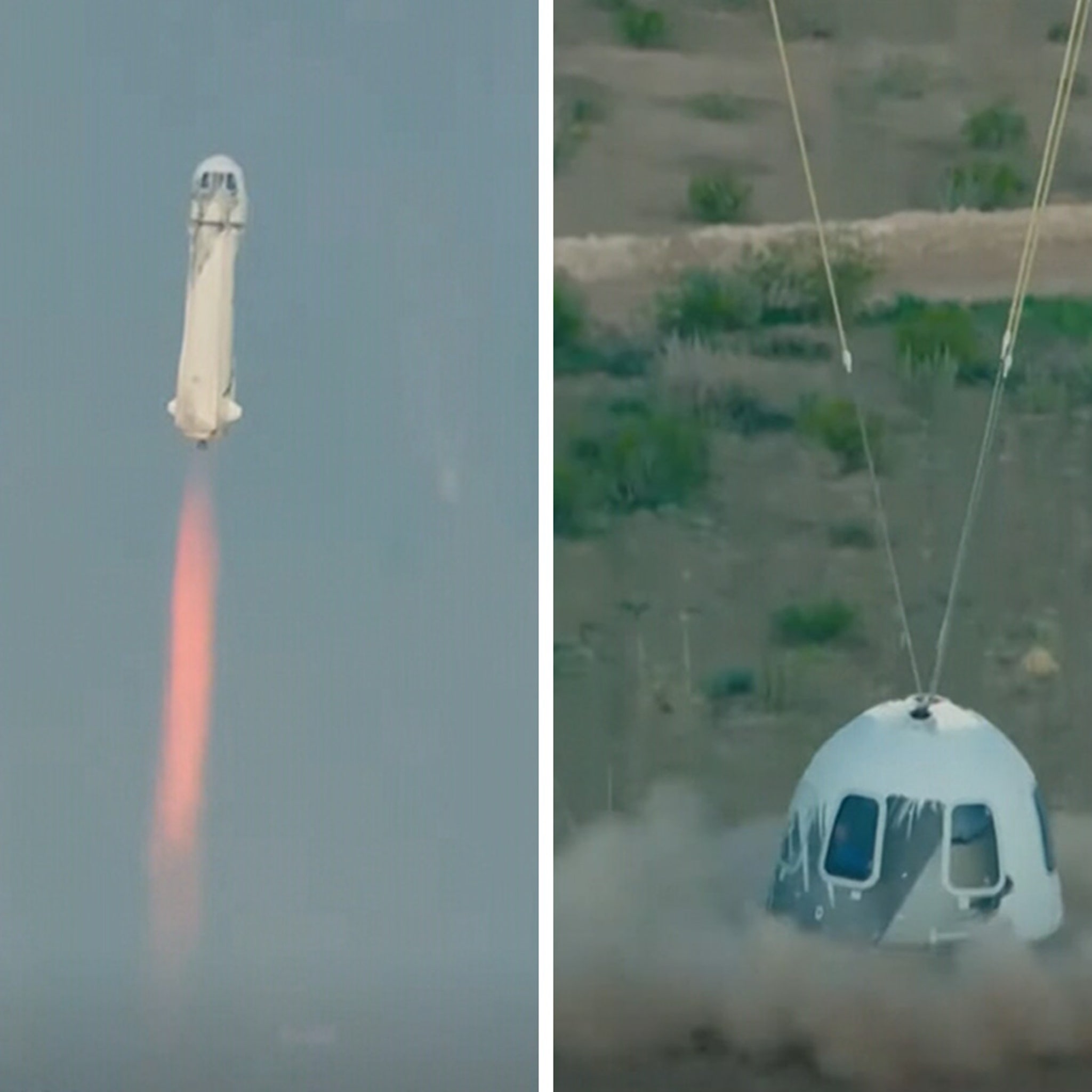 Bezos' Space Firm Successfully Tests Capsule Safety, Lands Rocket