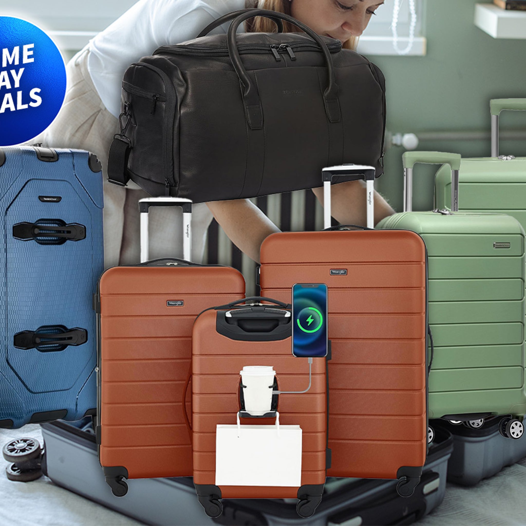 Prime Big Deal Days Discounts on Must-Have Luggage Sets