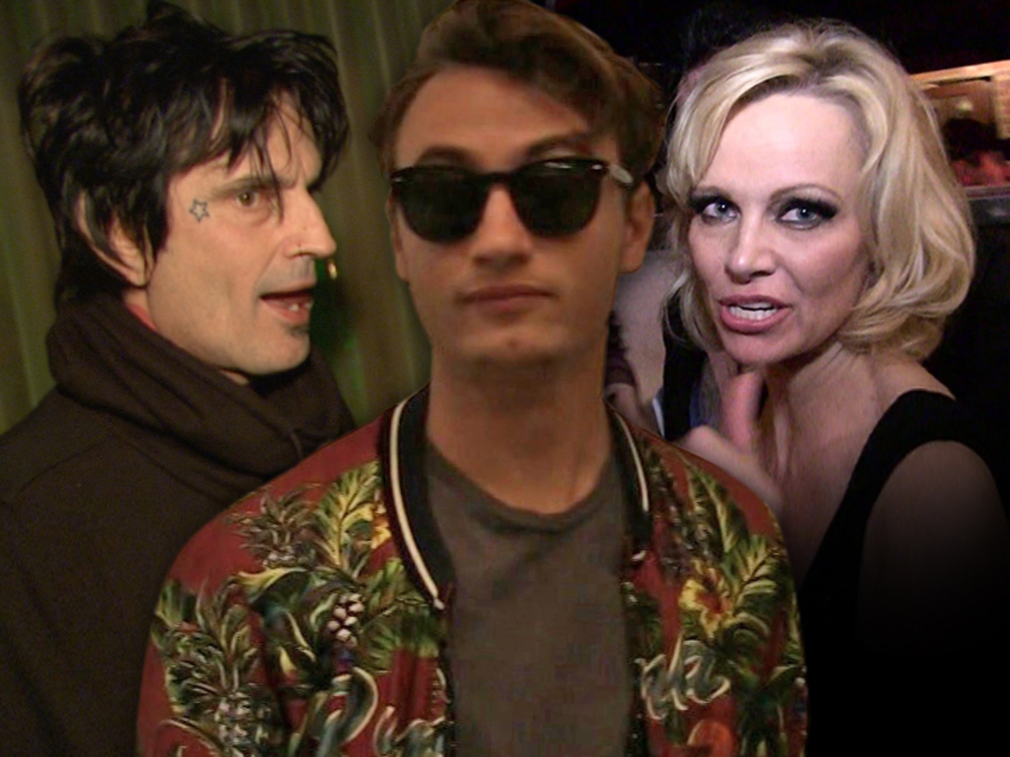 Tommy Lee's Son Brandon Was Defending Pam Anderson When Lee Attacked  (UPDATE)