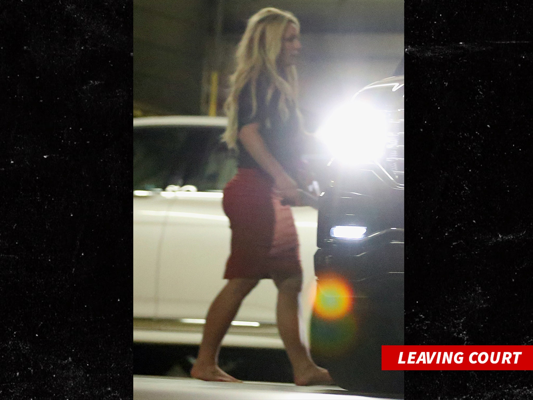Britney Spears Leaves Court Barefoot After Court Showdown With Parents