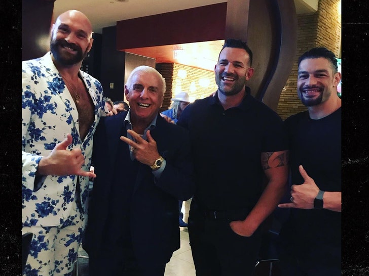 1016 Tyson Fury ric flair brendan lyonsden roman reigns instagram