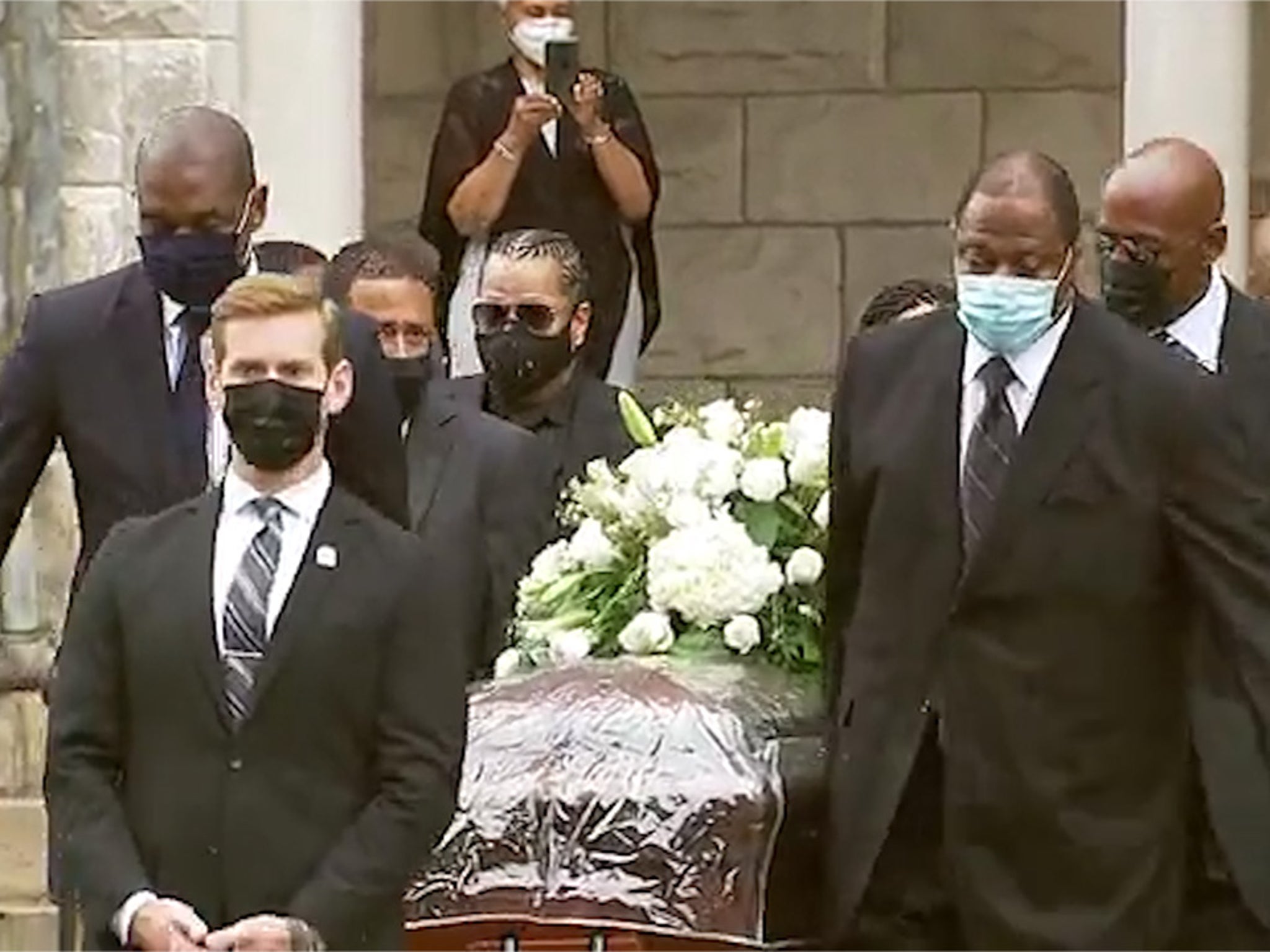 Allen Iverson Served As Pallbearer At John Thompson S Funeral