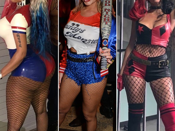Celebrity Harley Quinn Costumes -- Guess Who!