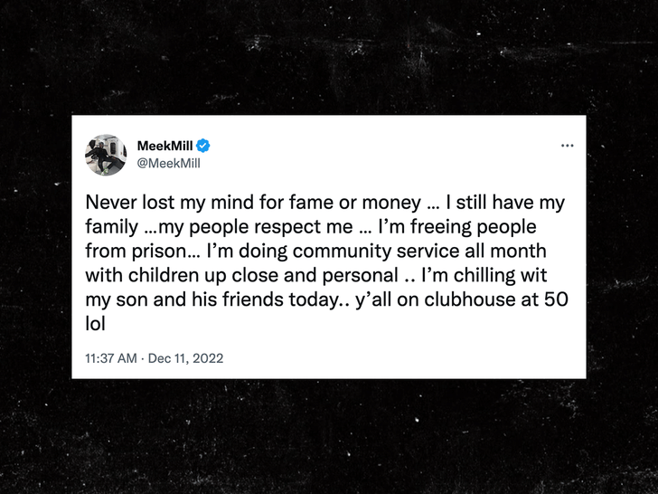 meek Mill tweet