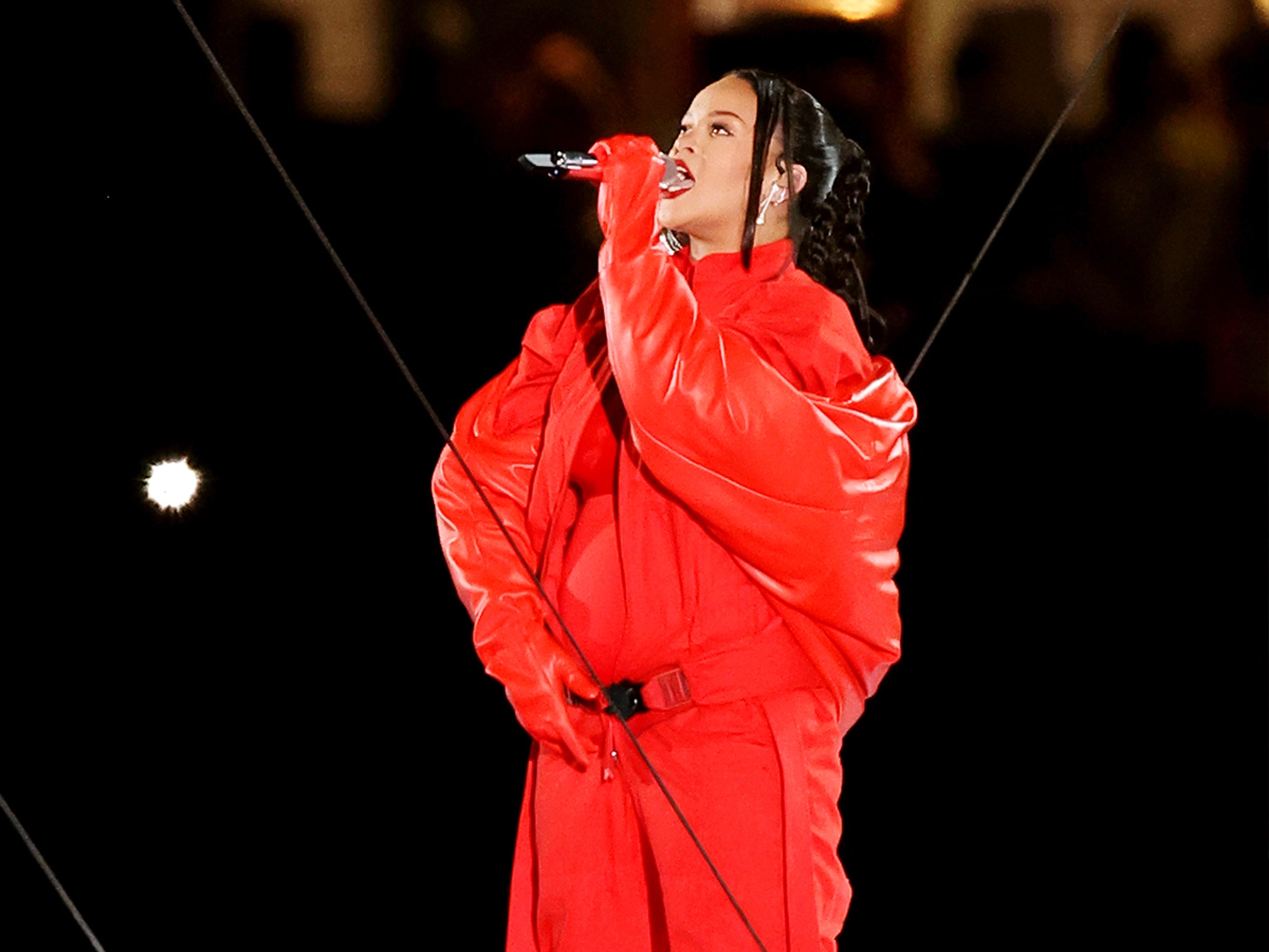 Rihanna Revives Her Unmatched Maternity Style at the Super Bowl 2023