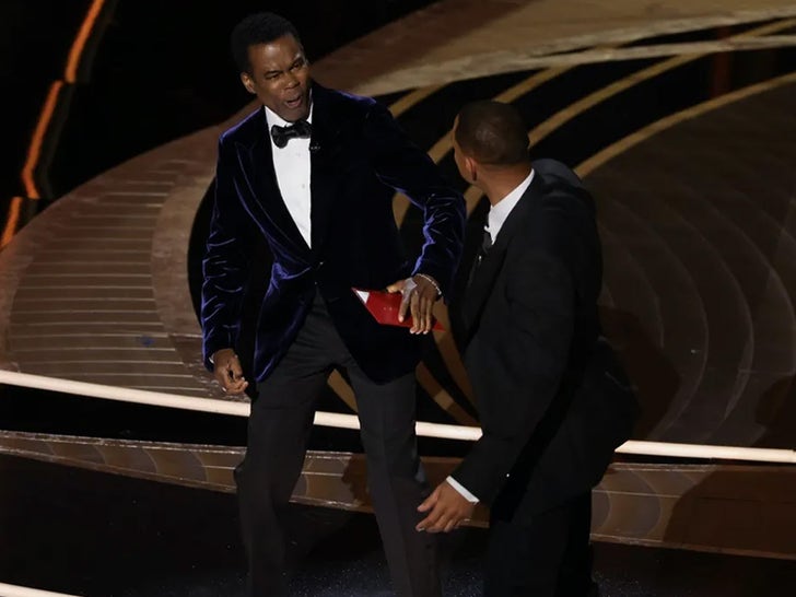 Will Smith Slaps Chris Rock At The Oscars