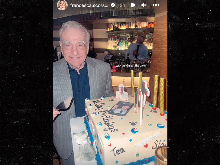 francesca scorsese celebrates Martin Scorsese birthday