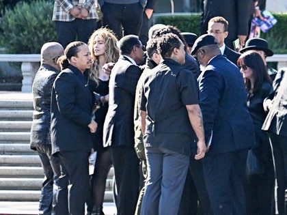 Tito Jackson Funeral Family Gathering Memorial photos 4