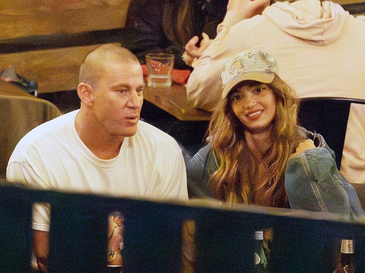 Channing Tatum and Inka Williams Enjoy Late Dinner