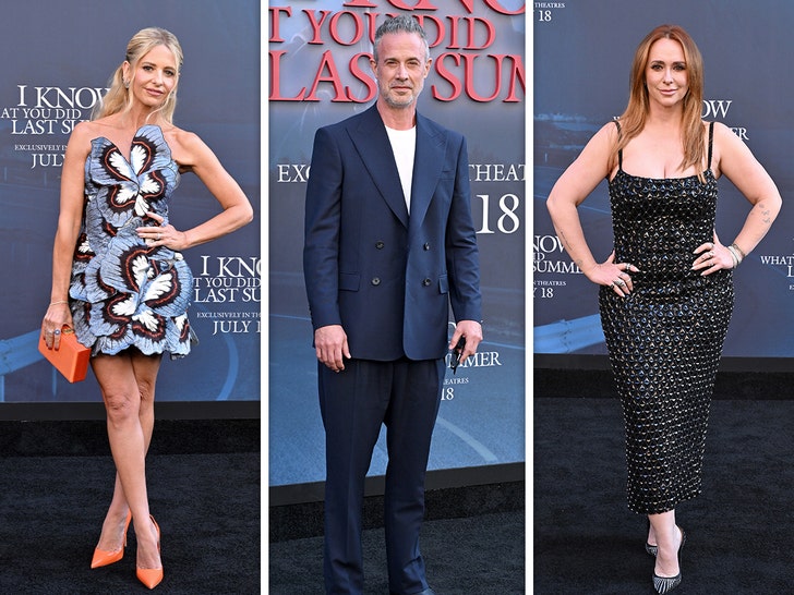 Stars Hit the Red Carpet for I Know What You Did Last Summer