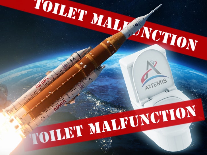 Artemis II flight to the moon endures toilet problem hours after takeoff