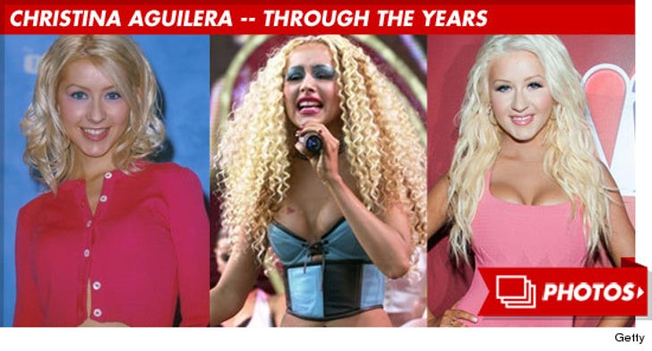 Christina Aguilera Through the Years