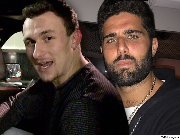 Johnny Manziel -- BFF Off the Hook In Hollywood Crash :: 0503-j-mazz-ryan-tmz-instagram-4