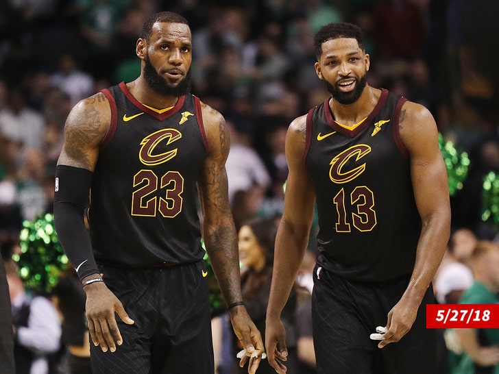LeBron James shares how much he misses Tristan Thompson after