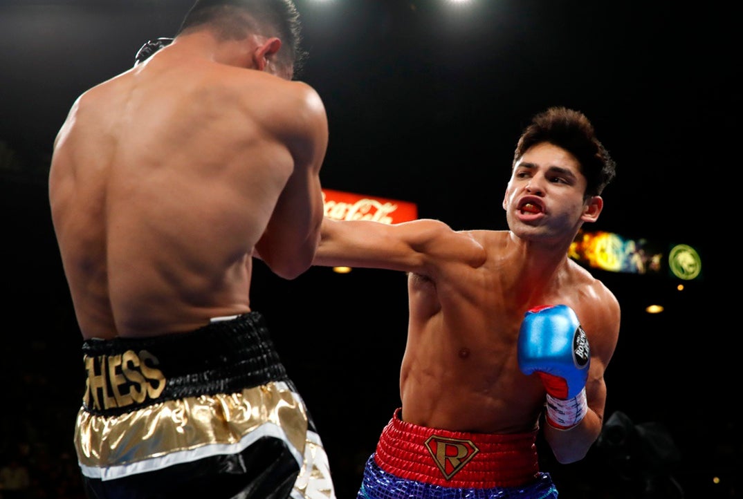 Ryan Garcia In The Ring Photos 1