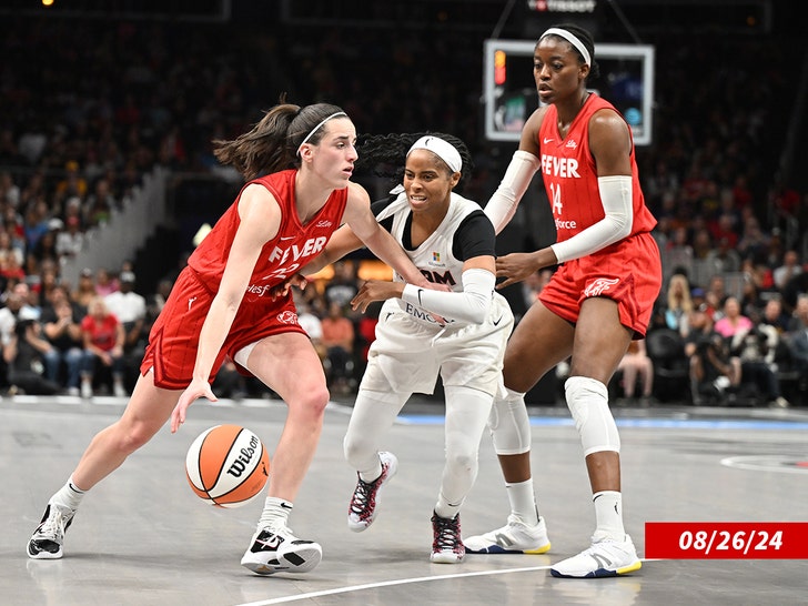 Caitlin Clark Goes Down W/ Ankle Injury, Returns To Game Minutes Later