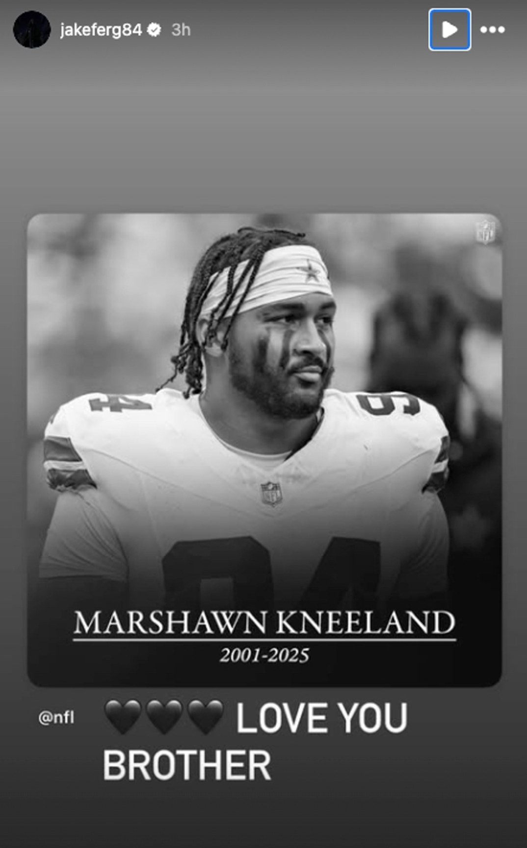 Marshawn Kneeland Social Media Tribute 0