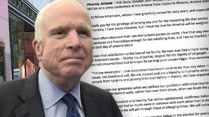 John McCain's Final Words and Parting Shot at Trump