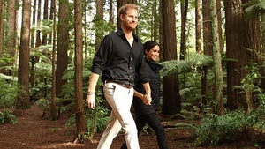 Meghan Markle & Prince Harry Take a Walk Through the Redwoods